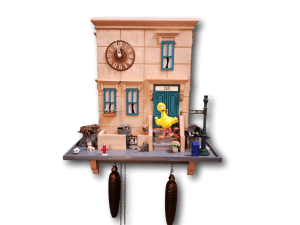 Sesame Street Cuckoo Clock