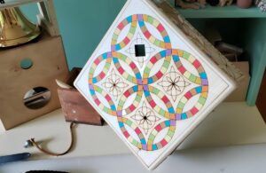 Classic Quilt Design Cuckoo Clock